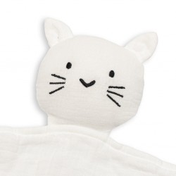 New Baby mušelínový usínáček Cat white