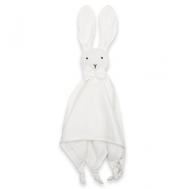 New Baby mušelínový usínáček Rabbit white