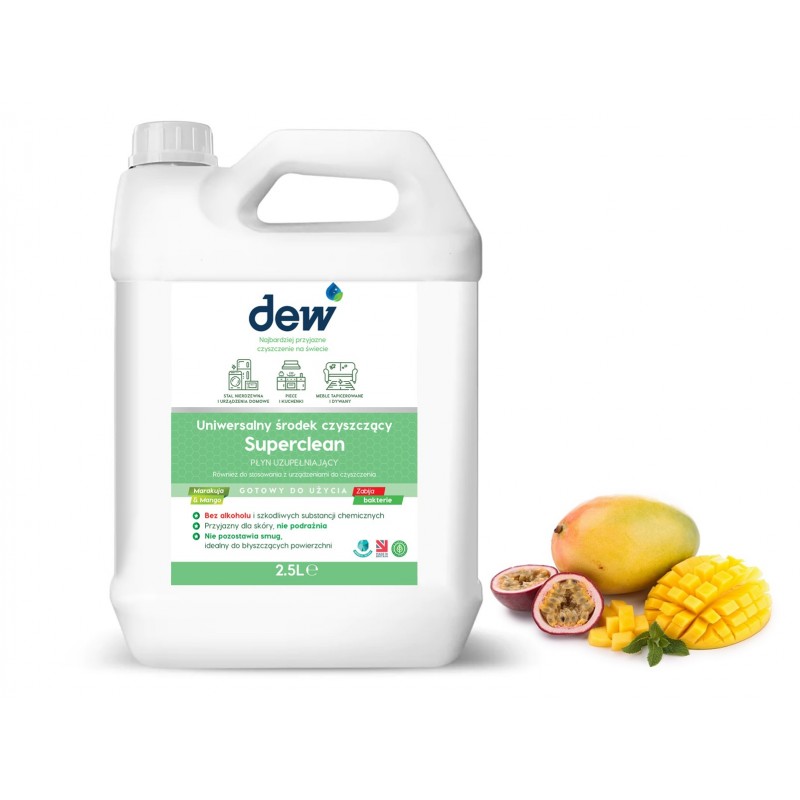 Dew Superclean – mango, marakuja 2,5 litru Dew Superclean – mango, marakuja 2,5 litru
