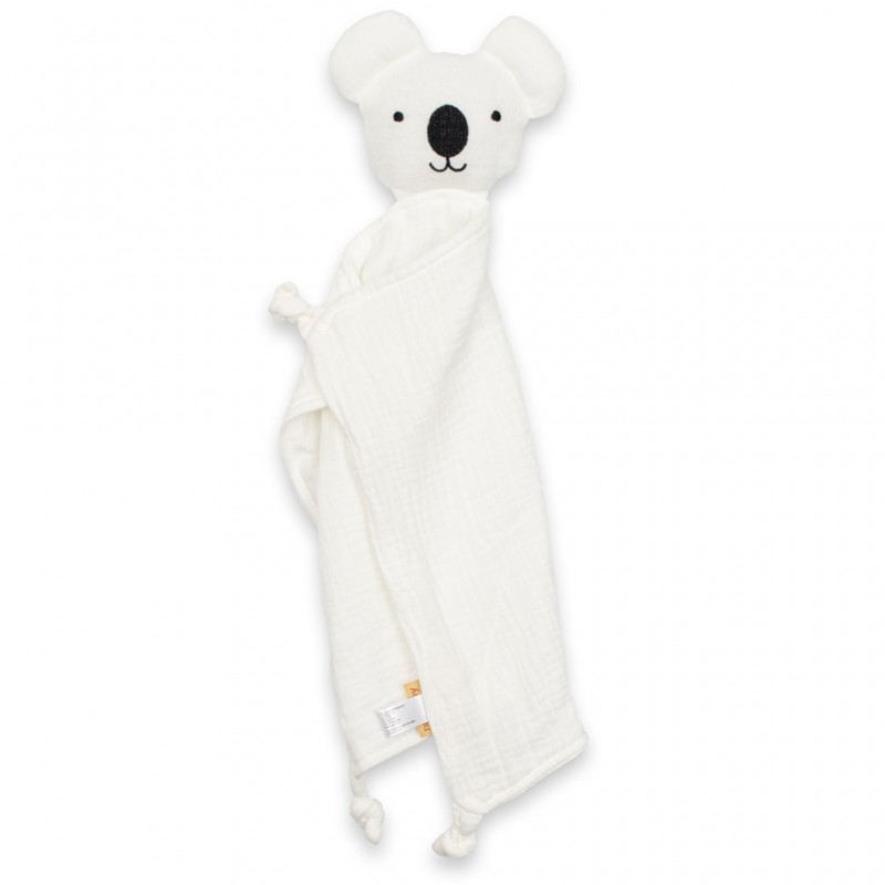 New Baby mušelínový usínáček Koala white New Baby mušelínový usínáček Koala white