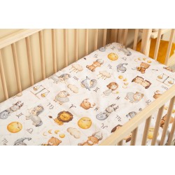 Sensillo Prostěradlo Hvězdná zvířátka 60x120