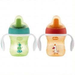 Chicco hrneček Training s držadly 200 ml