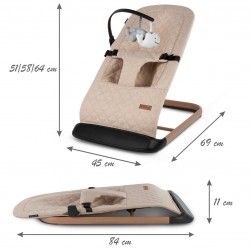 Kidwell LARO Beige/Wooden