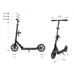 Milly Mally Scooter Ultimate Black