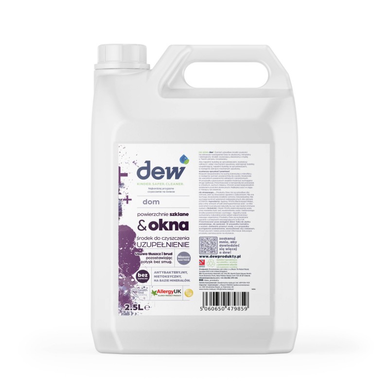 Dew Čistič oken a skleněných povrchů 2,5 l Dew Čistič oken a skleněných povrchů 2,5 l