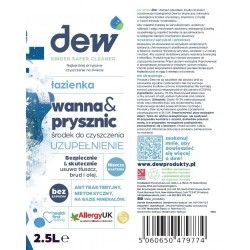 Dew Prostředek na čištění vany a sprchy 2,5 l