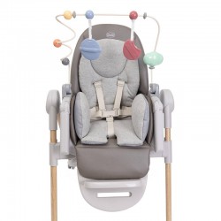 CHICCO Hrazdička Rainbow na jídelní židličku Polly Armonia