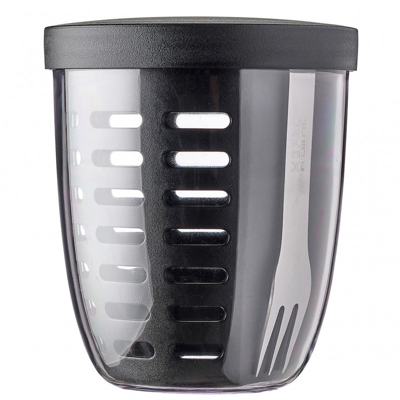 Mepal Svačinový kelímek s vložkou Ellipse 600 ml nordic black Mepal Svačinový kelímek s vložkou Ellipse 600 ml nordic black