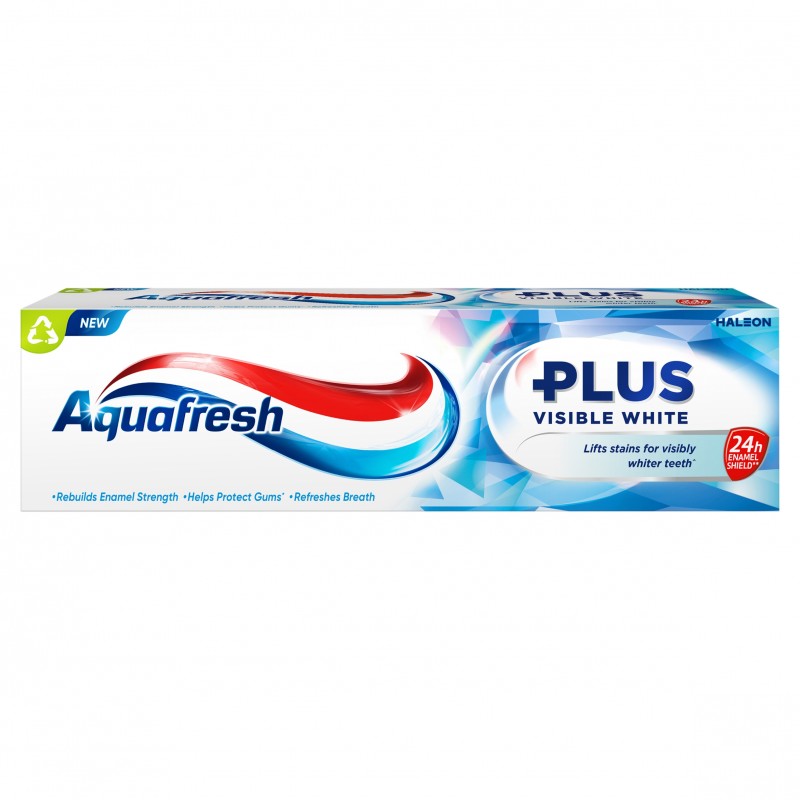 Aquafresh Plus Visible White s fluoridem 75 ml Aquafresh Plus Visible White s fluoridem 75 ml