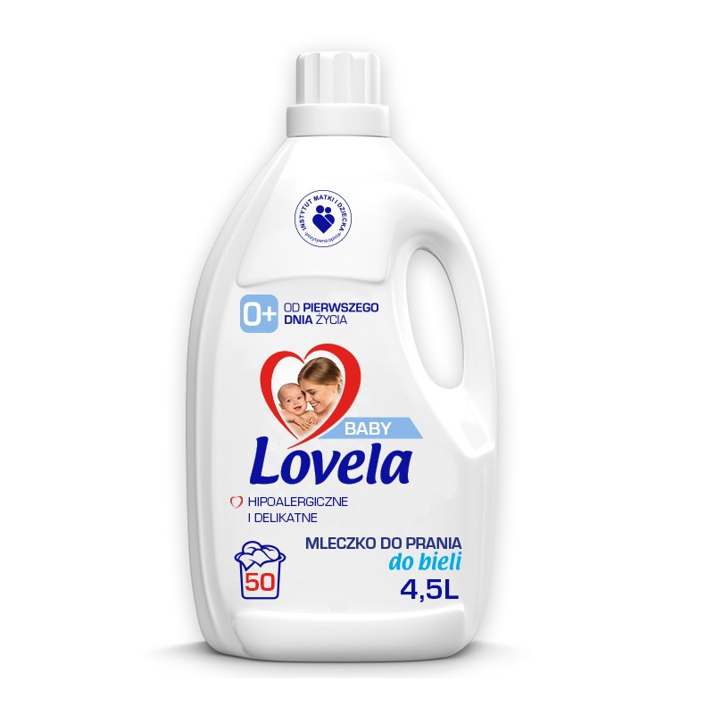 Lovela Baby tekutý prací přípravek na bílé prádlo 4,5 l 50 PD Lovela Baby tekutý prací přípravek na bílé prádlo 4,5 l 50 PD