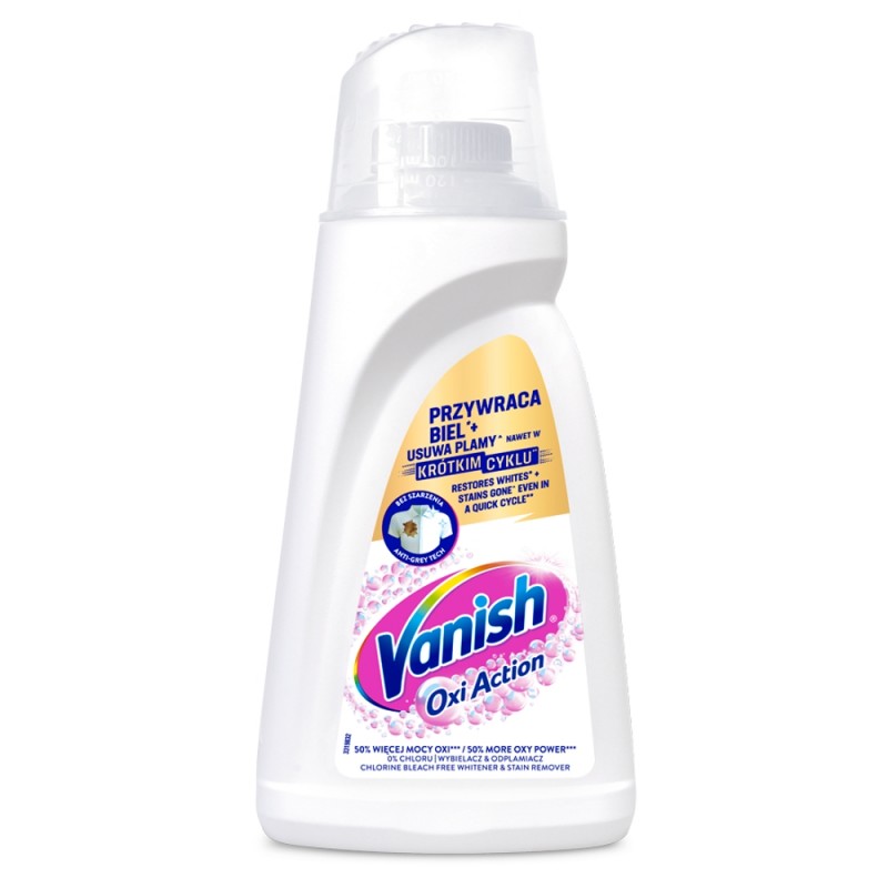 Vanish Oxi Action White Gel 1L Vanish Oxi Action White Gel 1L