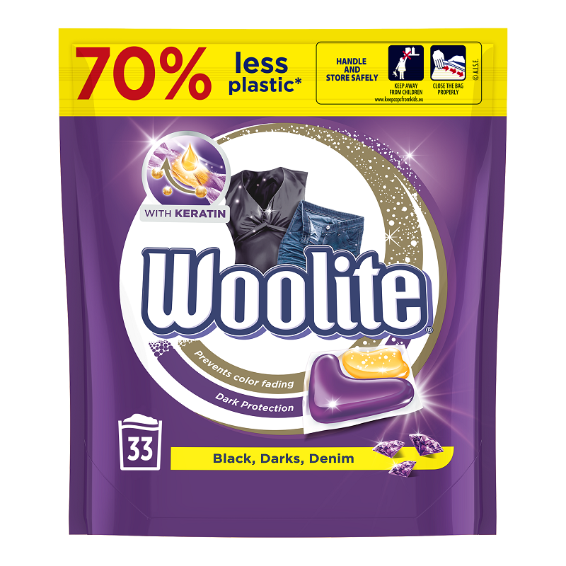 Woolite Darks Denim Black kapsle 33 PD Woolite Darks Denim Black kapsle 33 PD