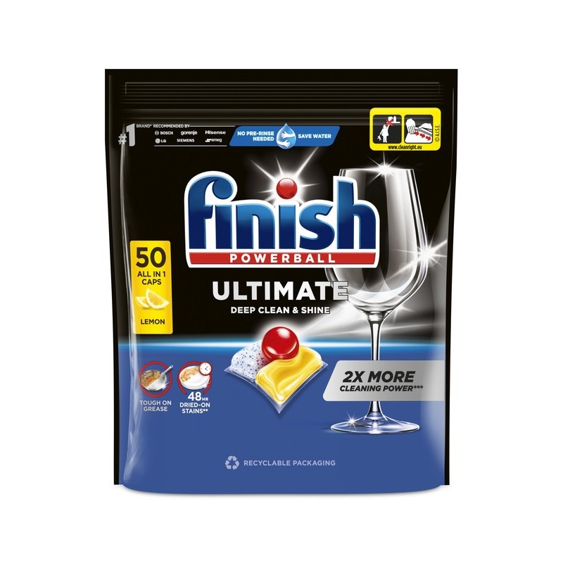 Finish Powerball Ultimate Lemon 50 Kusů
