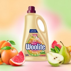 Woolite Keratin Colour Fruity Tekutý prací prostředek na barevné prádlo 3,6 l 60 PD