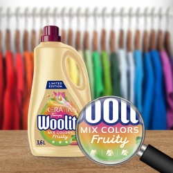 Woolite Keratin Colour Fruity Tekutý prací prostředek na barevné prádlo 3,6 l 60 PD