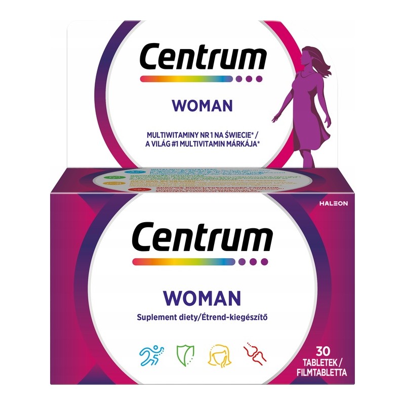 Centrum Pro ženy Multivitamín od A až po železo 30 ks Centrum Pro ženy Multivitamín od A až po železo 30 ks