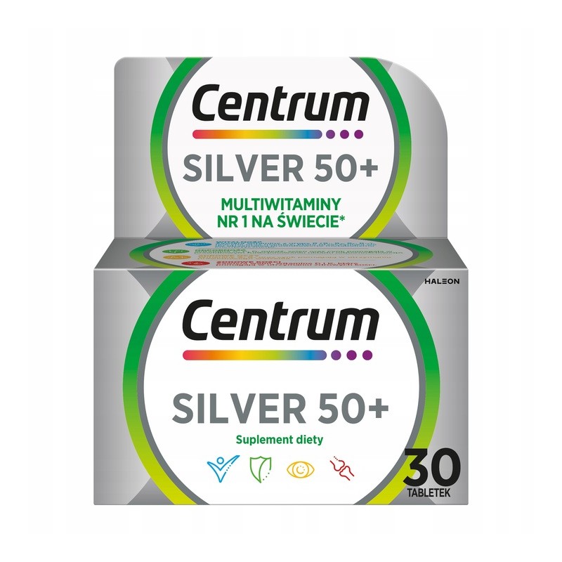 Centrum Multivitamín Silver 50+ 30 tablet Centrum Multivitamín Silver 50+ 30 tablet