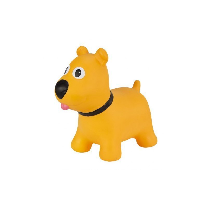Tootiny Hoppymals Dětské hopsadlo Žlutý pejsek + pumpička Tootiny Hoppymals Dětské hopsadlo Žlutý pejsek + pumpička