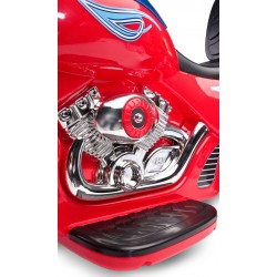 Toyz elektrická motorka Rebel červená