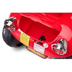 Toyz elektrická motorka Rebel červená