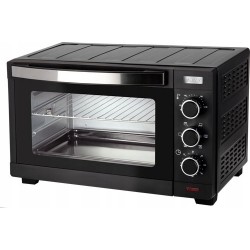 MPM MPE-09/T mini trouba s příkonem 1600W časovačem a regulací teploty