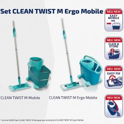 Leifheit 52121 Set Clean Twist M Ergo Mobile