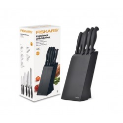 Fiskars Control sada v černém bloku...