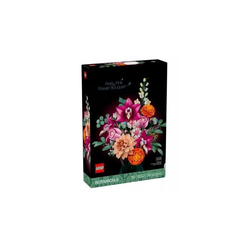 LEGO® Botanicals 10342 Krásná kytice růžových květin