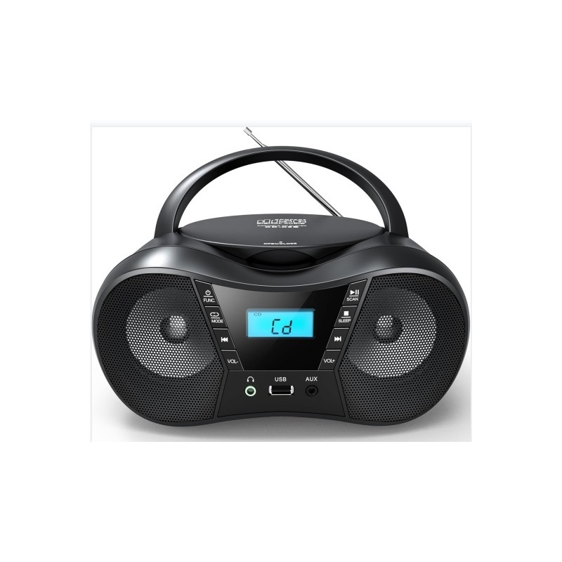 Eltra Lila 2 černé rádio s CD