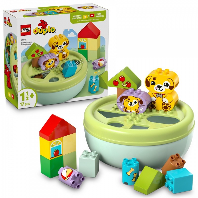 LEGO® DUPLO® 10441 Třídění tvarů Domeček pro štěňátka