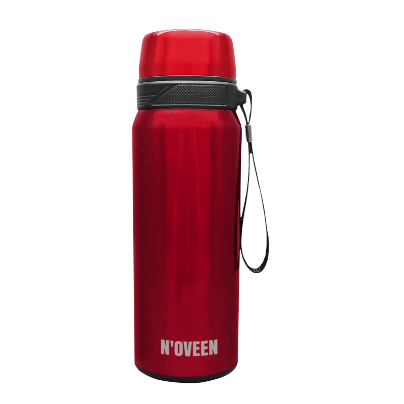 N'oveen termohrnek TB625 odstíny červené 700 ml