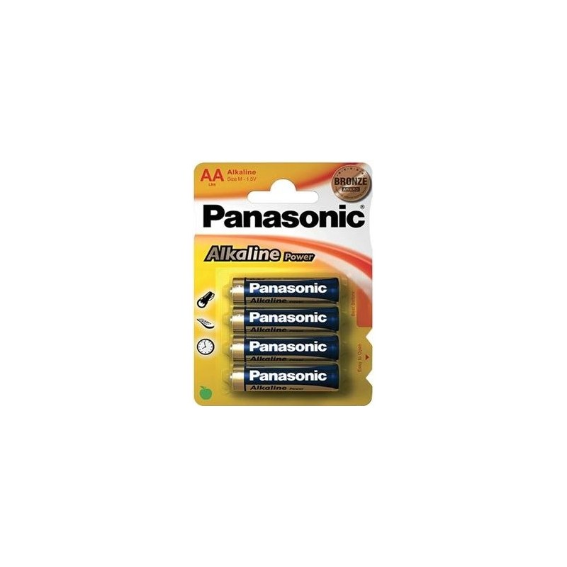 Panasonic Alkaline Power AA 4ks