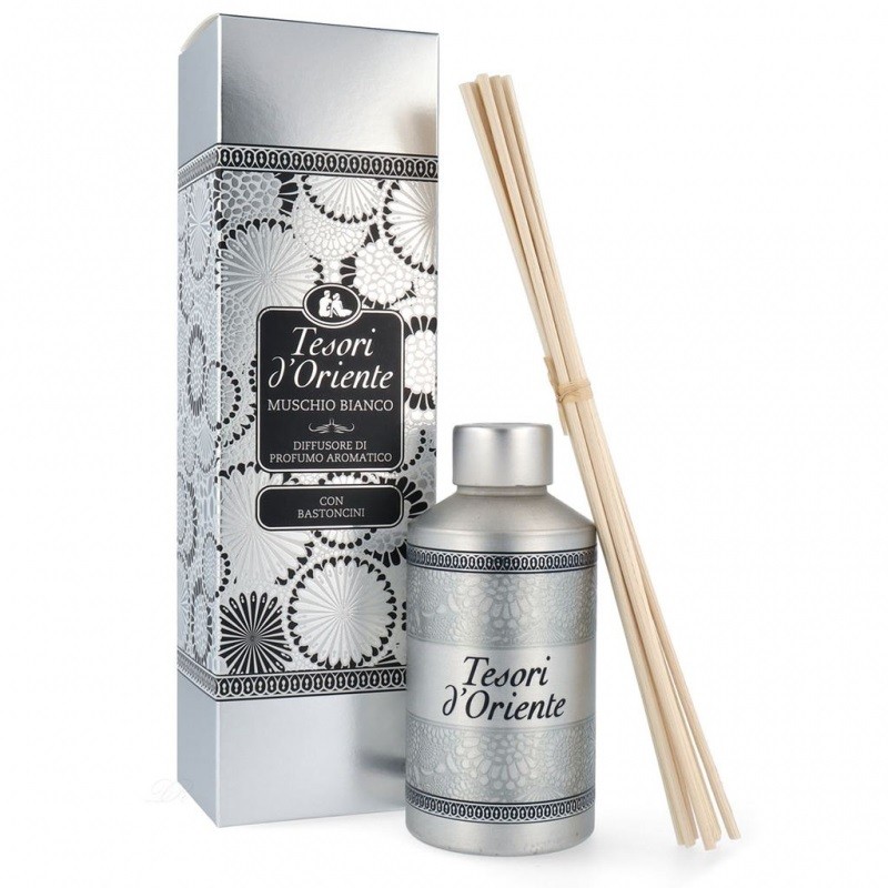 Tesori D'oriente difuzér 200ml Muschio Bianco