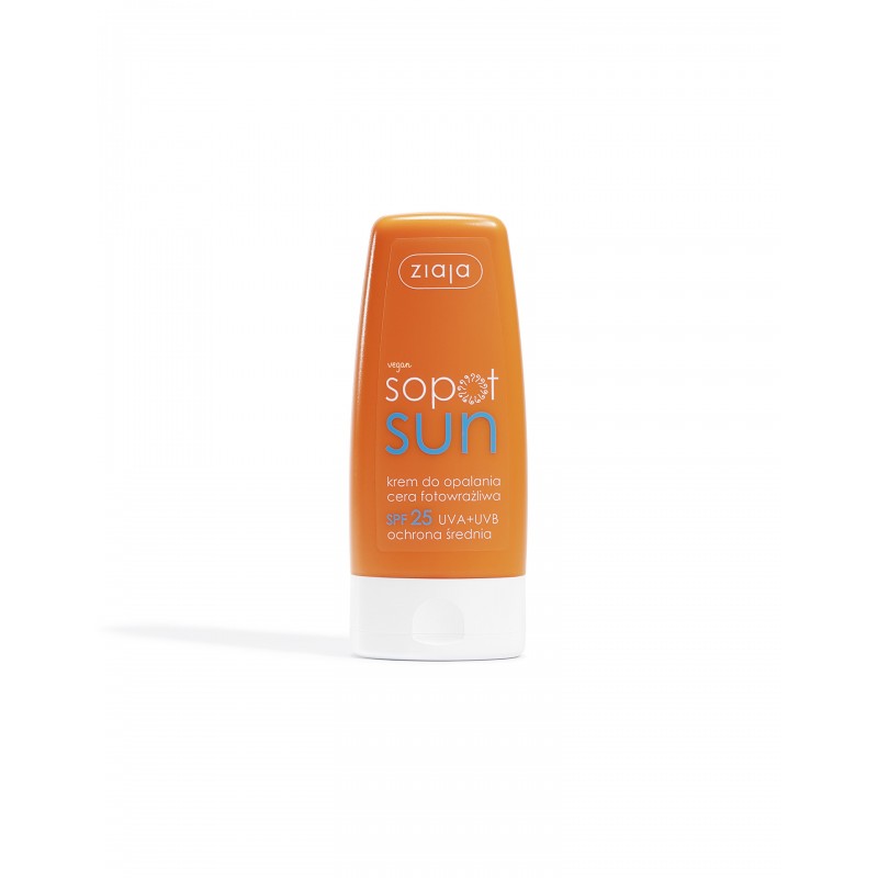 Ziaja Sopot Sun pleťový krém na opalování SPF25 UVA + UVB 60 ml