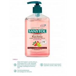 Sanytol dezinfekční mýdlo do kuchyně grapefruit & limetka 250 ml