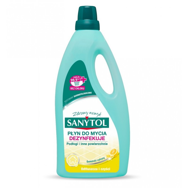 Sanytol univerzální dezinfekční prostředek na podlahy Citrón 1 l