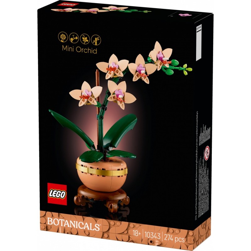 LEGO® Botanicals 10343 Miniaturní orchidej