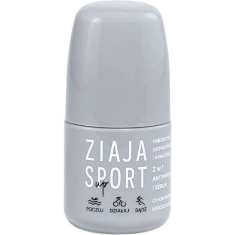 Ziaja Sport Up Minerály pro NMF Antiperspirant v kuličce a séru 2v1 60 ml