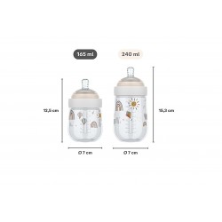 Mepal kojenecká láhev Mio srnka 165 ml