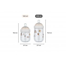 Mepal kojenecká láhev Mio husa 240 ml