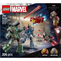 LEGO® Marvel 76320 Iron Man a War Machine vs. Hammerovy Drony