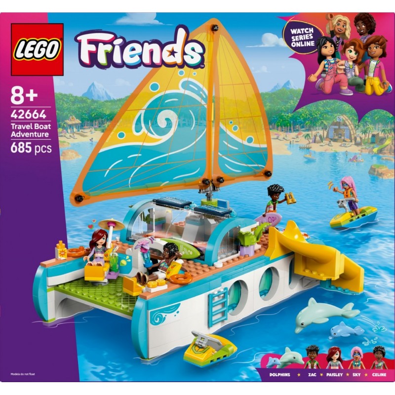 LEGO® Friends 42664 Dobrodružství na jachtě
