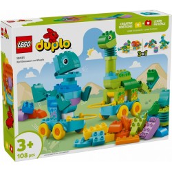 LEGO® DUPLO® 10451 Dinosauři na kolečkách