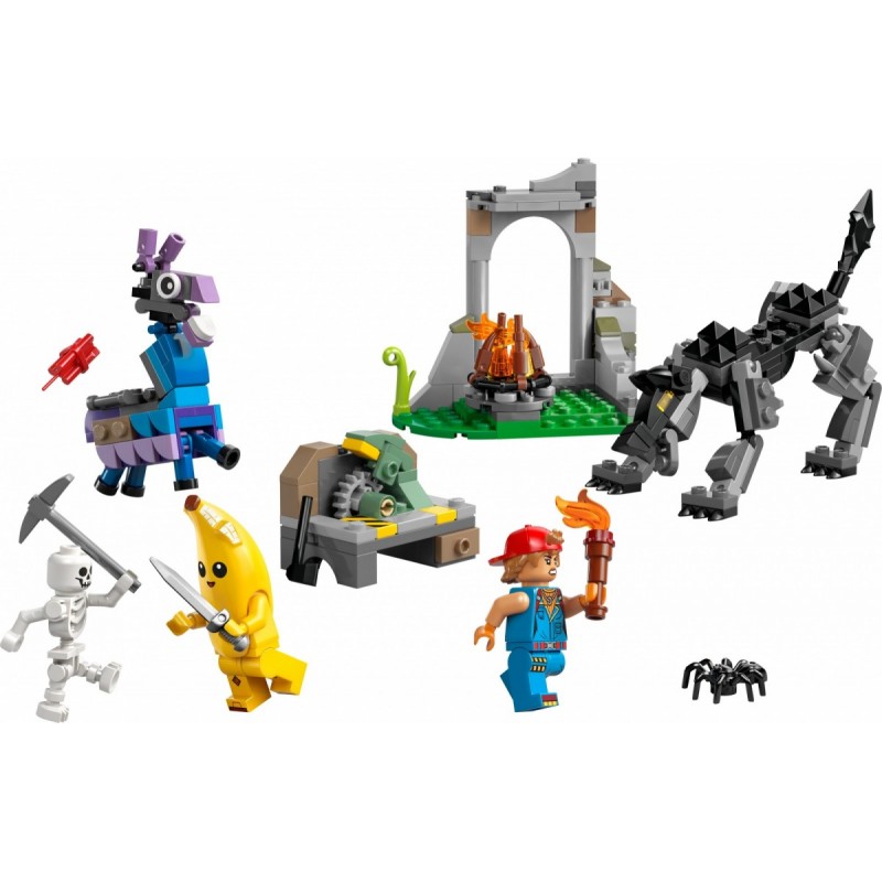 LEGO® Fortnite 77075 Peely a Sparkplug a jejich tábořiště