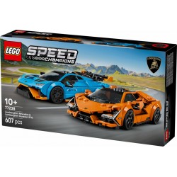 LEGO® Speed Champions 77238 Lamborghini Revuelto a Huracán STO