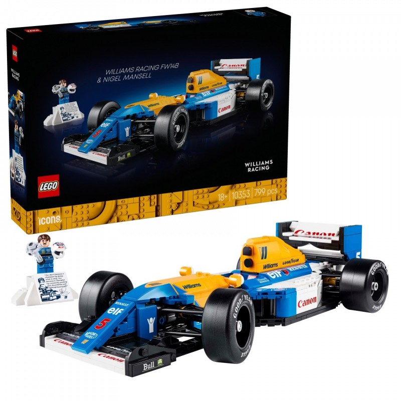 LEGO® Icons™10353 Williams Racing FW14B a Nigel Mansell