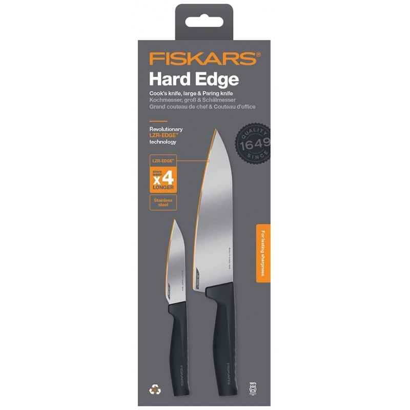 Fiskars Hard Edge sada 2 nož