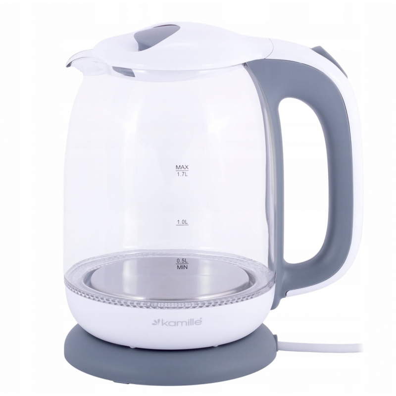 Kamille KM-1720G skleněná konvice o nadstandartním objemu 2 L