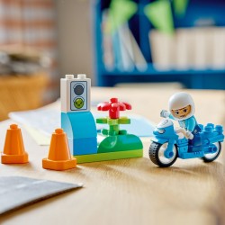 LEGO® DUPLO® Town 10471 Modrá policejní motorka