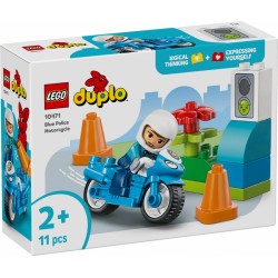 LEGO® DUPLO® Town 10471 Modrá policejní motorka
